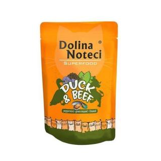 DOLINA NOTECI Superfood kaczka i wołowina 85g mokra karma dla kota