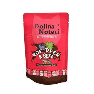 DOLINA NOTECI Superfood sarna i wołowina 85g mokra karma dla kota