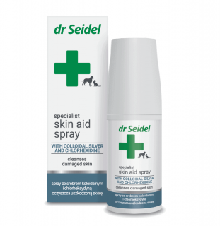 Dr Deidel Skin Aid Spray 50ml oczyszczanie i regeneracja uszkodzonej skóry