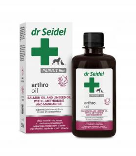 DR SEIDEL Arthro Oil 250ml olej z łososia na stawy dla psa i kota