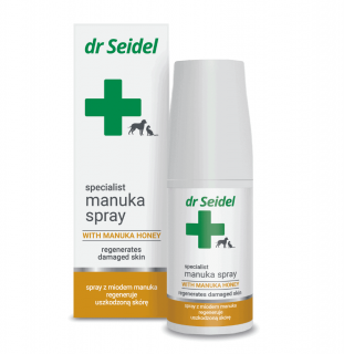 Dr Seidel Manuka Spray 50ml do pielęgnacji uszkodzonej