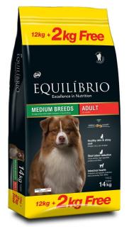 Equilibrio Medium Breed Adult 12+2 kg