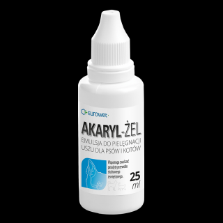 EUROWET Akaryl Żel 25ml pielęgnacja uszu