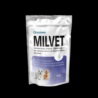 EUROWET Milvet preparat mlekozastępczy 100g