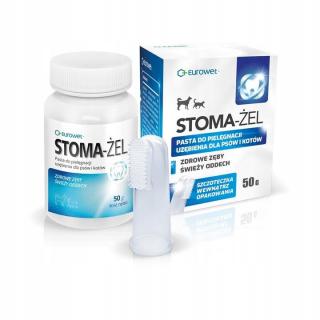 EUROWET Stoma-Żel 50g plus szczoteczka