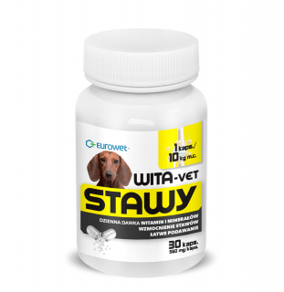 Eurowet Wita-Vet Stawy 560MG 30 tab wspomaga prawidłowe funkcjonowanie stawów