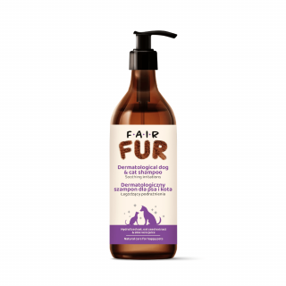 Fair Fur Szampon dermatologiczny  dla psa i kota 270 ml