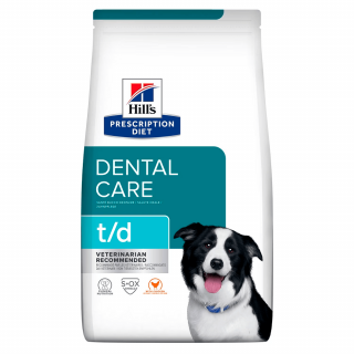 HILL'S Dental Care t/d 3kg Zdrowie jamy ustnej psa