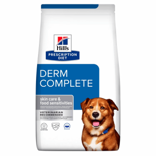 HILL'S Derm Complete food sensitivities pies 1,5kg