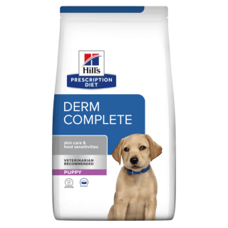 HILL'S Derm Complete food sensitivities szczenięta 1,5kg