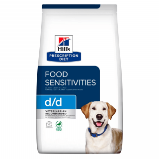 HILL'S Food Sensitivities d/d dla psa 1,5kg kaczka i ryż