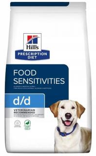 HILL'S Food Sensitivities d/d dla psa 4kg kaczka i ryż