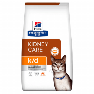 HILL'S Kidney Care k/d wsparcie nerek kota 1,5kg kurczak