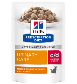 HILL'S Urinary Care c/d multicare stress 85g kot