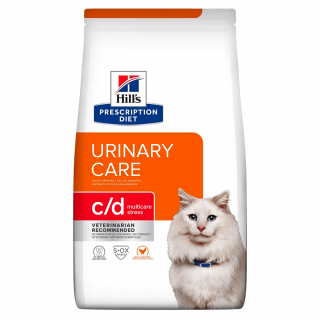 HILL'S Urinary Care Multicare Stress c/d kot 1,5kg kurczak