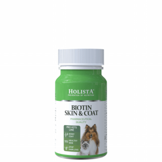 HOLISTA Biotin Skin  Coat 90 tabletek wspomaga kondycjep pokrywy włosowej i skóry