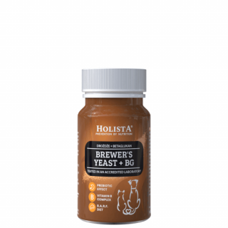 HOLISTA Brewer's Yeast + BG 90 tabletek drożdże i Betaglukan na odporność