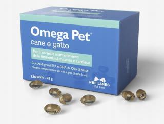 ILOVET Omega Pet cane e gatto 120 kapsułek