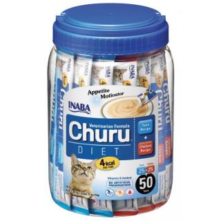 INABA CAT Churu Diet tuńczyk i kurczak 50x14g