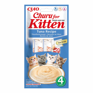 INABA CAT Churu dla kociąt tuńczyk 4x14g (56g)