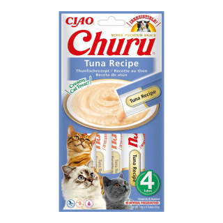 INABA CAT Churu Formuła z tuńczykiem 4x14g