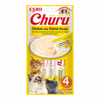 INABA CAT Churu kurczak z serem 4x14g (56g)