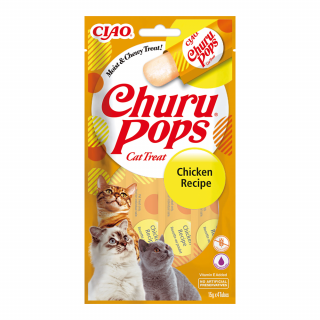 INABA CAT Churu Pops kurczak 4x15g (60g)