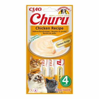 INABA CAT Churu Przepis na kurczaka 4x14g