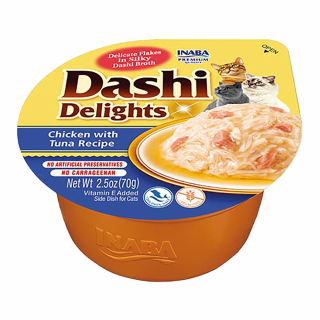 INABA CAT Dashi Delights kurczak i tuńczyk 70g przysmak dla kota