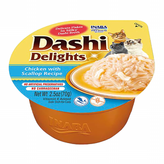 INABA CAT Dashi Delights kurczak małża 70g przysmak dla kota
