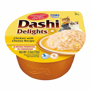 INABA CAT Dashi Delights kurczak ser 70g