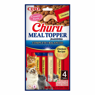 INABA CAT Meal Topper Kurczak 4x14g