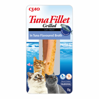 INABA CIAO Filet z grillowanego tuńczyka w bulionie z tuńczyka 15g
