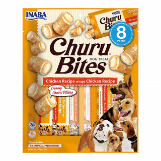 INABA DOG Churu Bite Kurczak 8x12g