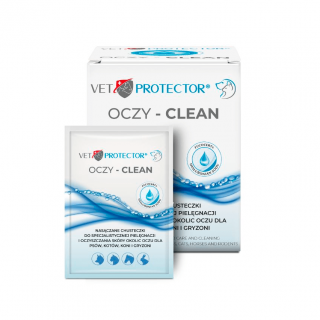 JM SANTE vet protector oczy-clean 20szt