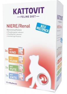 KATTOVIT Renal multipak 12x85g niewydolność nerek