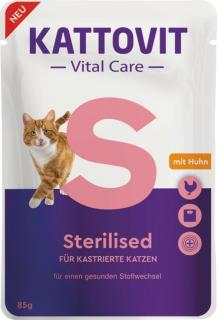 KATTOVIT Vital Care kurczak 85g dla kota po sterylizacji