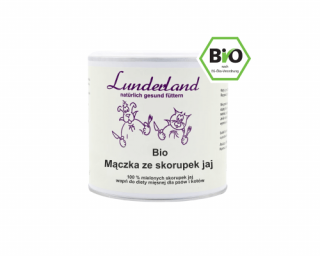 Lunderland organiczna mączka ze skorupek jaj BIO 150g