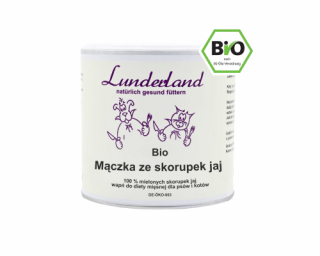 Lunderland organiczna mączka ze skorupek jaj BIO 400g