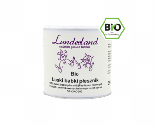 Lunderland organiczne łuski babki płesznik BIO 150g