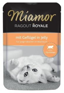 Miamor Ragout Royale Kitten in Jelly Drób 100g w galaretce dla kociąt