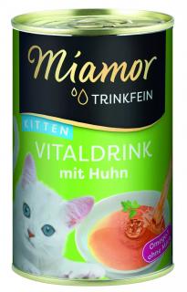 Miamor Vitaldrink Kitten z kurczakiem 135 ml dla kociąt