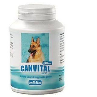 MIKITA Canvital plus Tran 150 tabletek Kwasy Omega 3