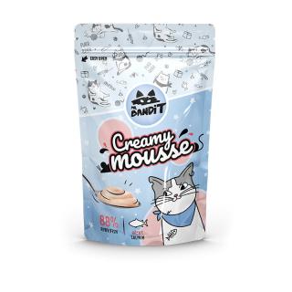 MR. BANDIT Creamy mousse łosoś dla kota 60g