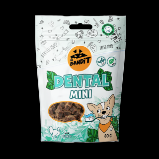 MR. BANDIT Dental Mini z indykiem dla psa 80g