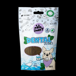 MR. BANDIT Dental Sticks z kaczką przysmak dla psa 110g