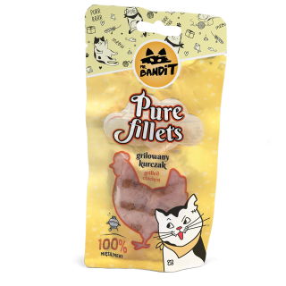 MR. BANDIT Pure fillets grilowany kurczak dla kota 30g