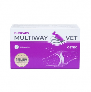 MULTIWAY Vet Duocaps Osteo 60 tabletek na stawy psa i kota