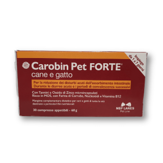 NBF Lanes Carobin Pet Forte Cane e gatto 30 tabletek