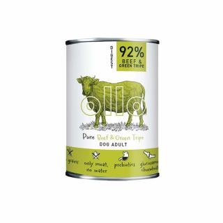 Ollo Pure Wołowina i Zielone Żwacze 400g monobiałkowa dla psów z alergią pokarmową